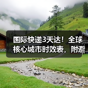 国际快递3天达!全球核心城市时效表,附避坑指南(图3) 国际快递3天达!全球核心城市时效表,附避坑指南(图3)