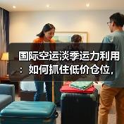 国际空运淡季运力利用:如何抓住低价仓位,降低备货成本(图3) 国际空运淡季运力利用:如何抓住低价仓位,降低备货成本(图3)