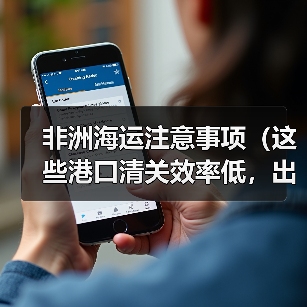 非洲海运注意事项(这些港口清关效率低,出货前一定要做这步)(图2) 非洲海运注意事项(这些港口清关效率低,出货前一定要做这步)(图2)