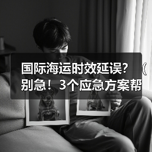 国际海运时效延误？（别急！3个应急方案帮你保住订单交付期）（图1）