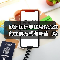欧洲国际专线尾程派送的主要方式有哪些(欧洲尾程派送本地快递公司有哪些)(图4) 欧洲国际专线尾程派送的主要方式有哪些(欧洲尾程派送本地快递公司有哪些)(图4)
