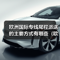 欧洲国际专线尾程派送的主要方式有哪些(欧洲尾程派送本地快递公司有哪些)(图3) 欧洲国际专线尾程派送的主要方式有哪些(欧洲尾程派送本地快递公司有哪些)(图3)