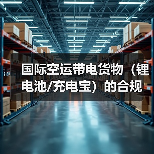 国际空运带电货物(锂电池/充电宝)的合规要求是什么(UN编号如何标注)(图1) 国际空运带电货物(锂电池/充电宝)的合规要求是什么(UN编号如何标注)(图1)
