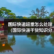 国际快递超重怎么处理（国际快递干货知识分享）（图2）