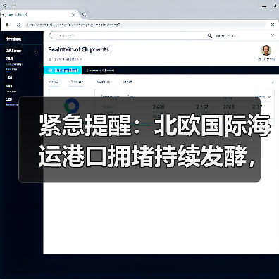 紧急提醒:北欧国际海运港口拥堵持续发酵,波及中美出货(货主货代请注意)(图3) 紧急提醒:北欧国际海运港口拥堵持续发酵,波及中美出货(货主货代请注意)(图3)