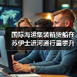 国际海运集装箱货船在苏伊士运河通行量攀升(国际航运格局将变吗)(图4) 国际海运集装箱货船在苏伊士运河通行量攀升(国际航运格局将变吗)(图4)