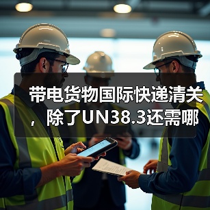 带电货物国际快递清关,除了UN38.3还需哪些隐性文件(国际快递干货知识分享)(图4) 带电货物国际快递清关,除了UN38.3还需哪些隐性文件(国际快递干货知识分享)(图4)