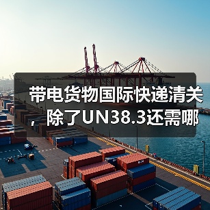 带电货物国际快递清关,除了UN38.3还需哪些隐性文件(国际快递干货知识分享)(图2) 带电货物国际快递清关,除了UN38.3还需哪些隐性文件(国际快递干货知识分享)(图2)