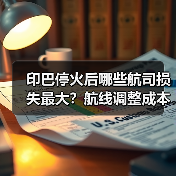 印巴停火后哪些航司损失最大?航线调整成本飙升分析(图1) 印巴停火后哪些航司损失最大?航线调整成本飙升分析(图1)