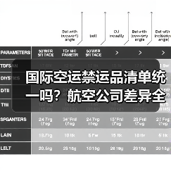 国际空运禁运品清单统一吗?航空公司差异全解析(图1) 国际空运禁运品清单统一吗?航空公司差异全解析(图1)