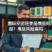 国际空运旺季是哪些时段?甩货风险高吗(图2) 国际空运旺季是哪些时段?甩货风险高吗(图2)
