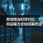 跨境物流时效对比:不同运输方式如何高效选择?(图3) 跨境物流时效对比:不同运输方式如何高效选择?(图3)