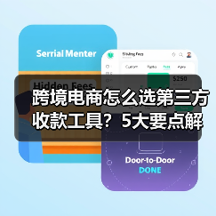 跨境电商怎么选第三方收款工具?5大要点解析(图1) 跨境电商怎么选第三方收款工具?5大要点解析(图1)