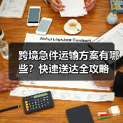 跨境急件运输方案有哪些？快速送达全攻略（图2）