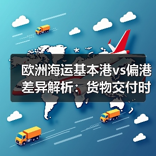 欧洲海运基本港vs偏港差异解析：货物交付时效怎么保障？（图1）