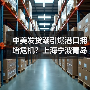 中美发货潮引爆港口拥堵危机？上海宁波青岛等港口延误加剧（图1）