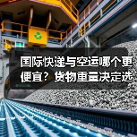 国际快递与空运哪个更便宜？货物重量决定选择（图2）