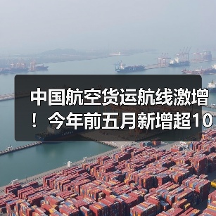 中国航空货运航线激增！今年前五月新增超100条（图3）