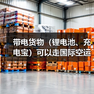带电货物（锂电池、充电宝）可以走国际空运吗（带电产品走空运需要哪些认证）（图1）