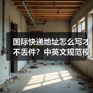 国际快递地址怎么写才不丢件?中英文规范模板(确保包裹精准送达)(图4) 国际快递地址怎么写才不丢件?中英文规范模板(确保包裹精准送达)(图4)