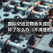 国际空运货物丢失或损坏了怎么办（不清楚的跨境电商卖家看过来）（图1）