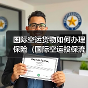 国际空运货物如何办理保险（国际空运投保流程及理赔须知）（图1）