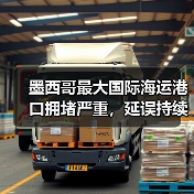 墨西哥最大国际海运港口拥堵严重,延误持续升级(国际海运新闻资讯)(图1) 墨西哥最大国际海运港口拥堵严重,延误持续升级(国际海运新闻资讯)(图1)