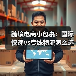跨境电商小包裹:国际快递vs专线物流怎么选(图1) 跨境电商小包裹:国际快递vs专线物流怎么选(图1)