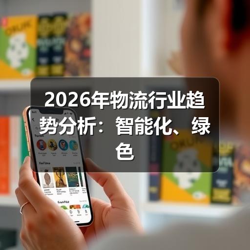 2026年物流行业趋势分析:智能化、绿色化与供应链韧性重塑 2026年物流行业趋势分析:智能化、绿色化与供应链韧性重塑