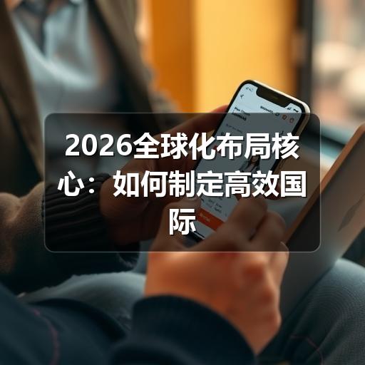 2026全球化布局核心:如何制定高效国际物流货运方案