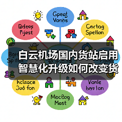 白云机场国内货站启用 智慧化升级如何改变货运格局?(图2) 白云机场国内货站启用 智慧化升级如何改变货运格局?(图2)