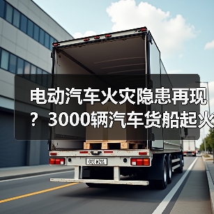 电动汽车火灾隐患再现?3000辆汽车货船起火引发关注(图3) 电动汽车火灾隐患再现?3000辆汽车货船起火引发关注(图3)