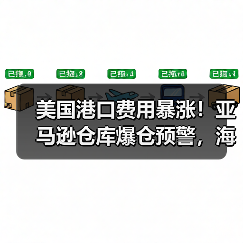 美国港口费用暴涨!亚马逊仓库爆仓预警,海关查验率激增!(图3) 美国港口费用暴涨!亚马逊仓库爆仓预警,海关查验率激增!(图3)