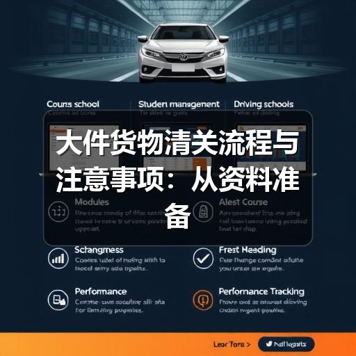 大件货物清关流程与注意事项:从资料准备到放行提货