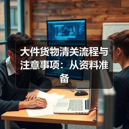 大件货物清关流程与注意事项:从资料准备到放行提货
