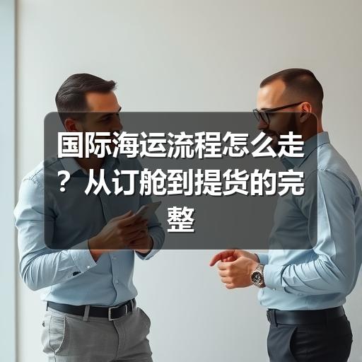 国际海运流程怎么走?从订舱到提货的完整说明